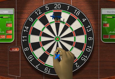 Play Darts - 301, 501, Gotcha!, Cricket